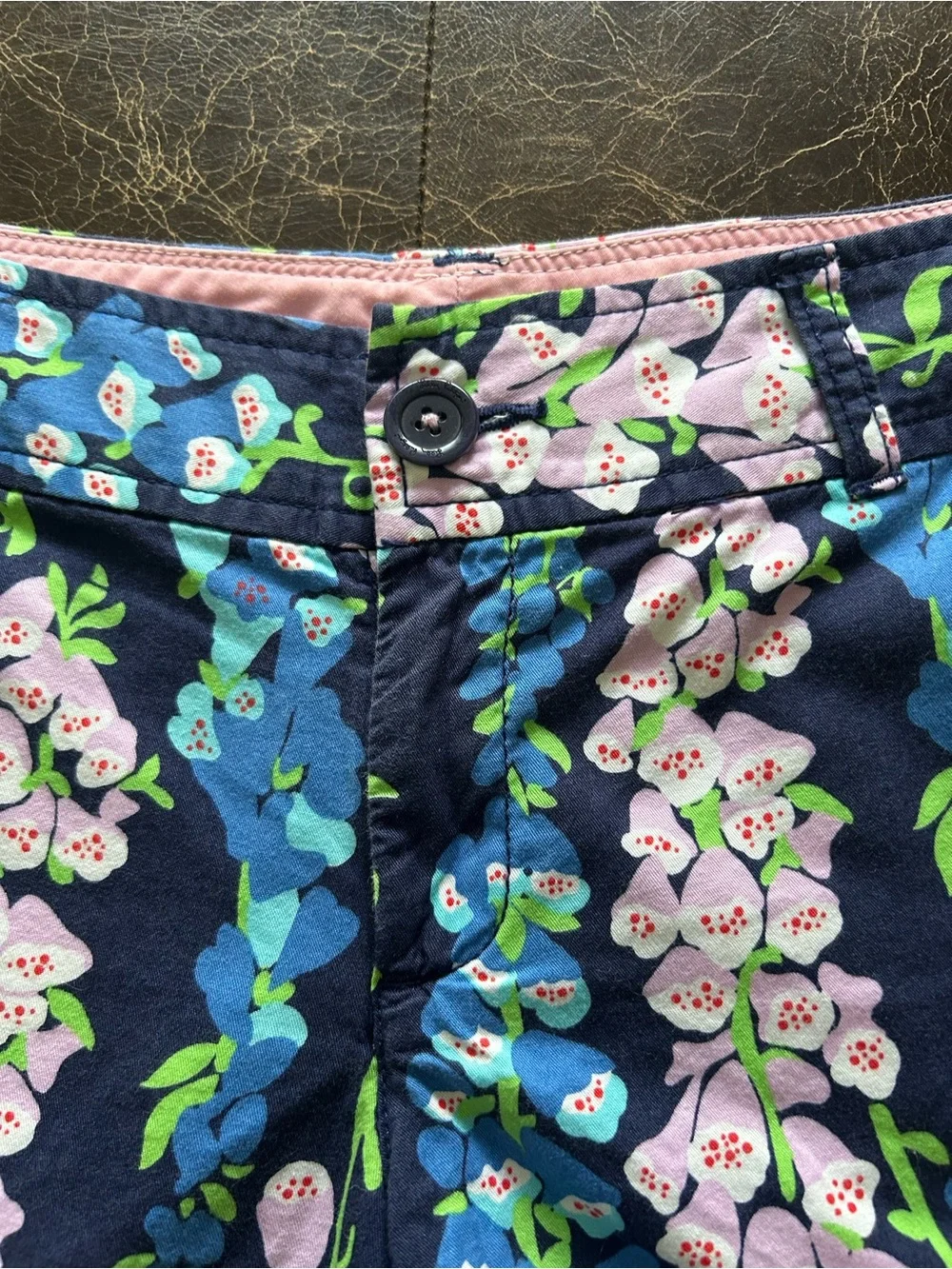 Lilly Pulitzer Callahan Chico Shorts Floral Foxglove